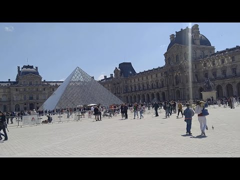 Places to visit in Paris France  Louvre museum Part 1