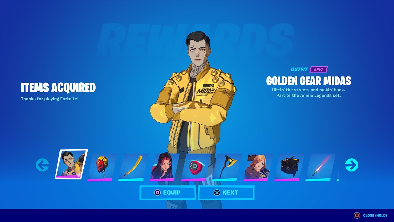 Recent update made Midas lose his golden touch : r/FortNiteBR