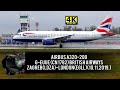 [4K] Airbus A320-200 (G-EUUE) British Airways_London(EGLL)-Zagreb(LDZA)(10.11.2019.)