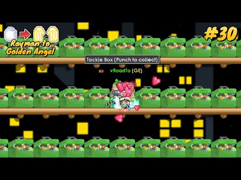 PROFIT FROM 5200 TACKLE BOX!! | Rayman to Golden Angel #30 | Growtopia