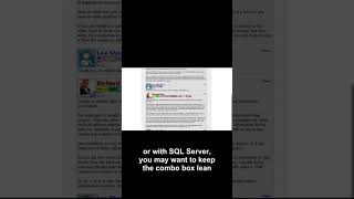 Combo Box Columns Or DLookup: Which Is Better?