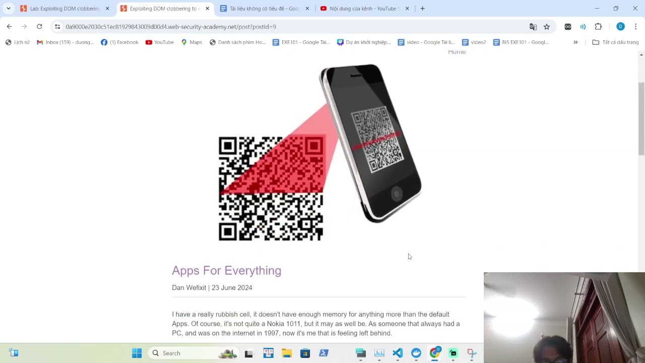 Exploiting DOM clobbering to enable XSS