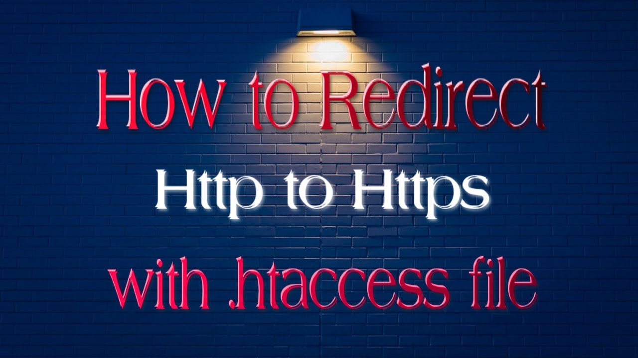 How to Redirect Http to Https Permanently with .htaccess file || Hindi ...