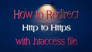 How to Redirect Http to Https Permanently with .htaccess file || Hindi/Urdu
