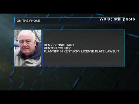 Man sues Kentucky over 'IM GOD' license plate