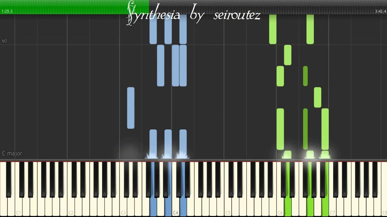 piano only midi files for synthesia