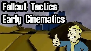 Fallout Tactics Early Intro Cinematics