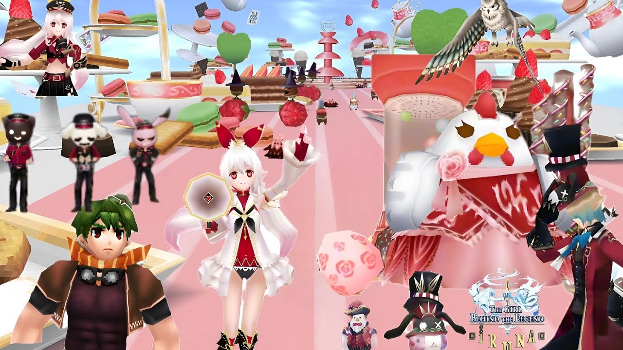 Irunak Iruna Online-Valentine Events-Riddle Hatter, Vivian, Ange, Ange2, Owler ...
