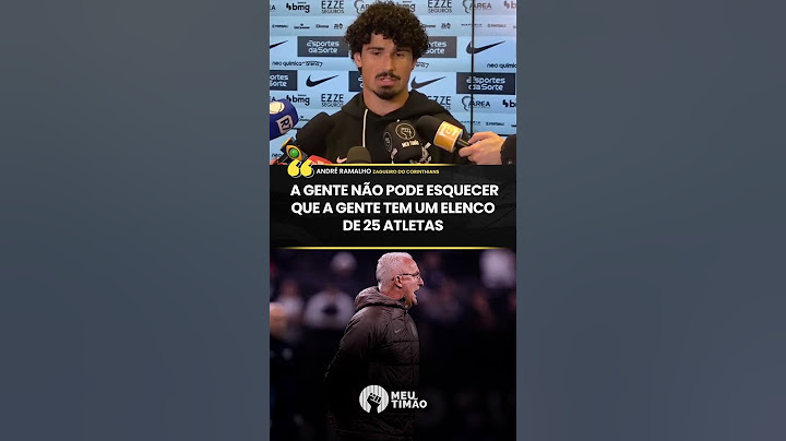 ANDRÉ RAMALHO EXPLICA ROTAÇÃO DE ELENCO DE DORIVAL JR.