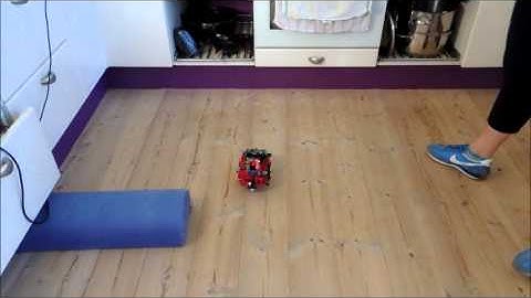 C3Pi turns itself off while driving autonomously using the new Dyalog APL for the Raspberry Pi