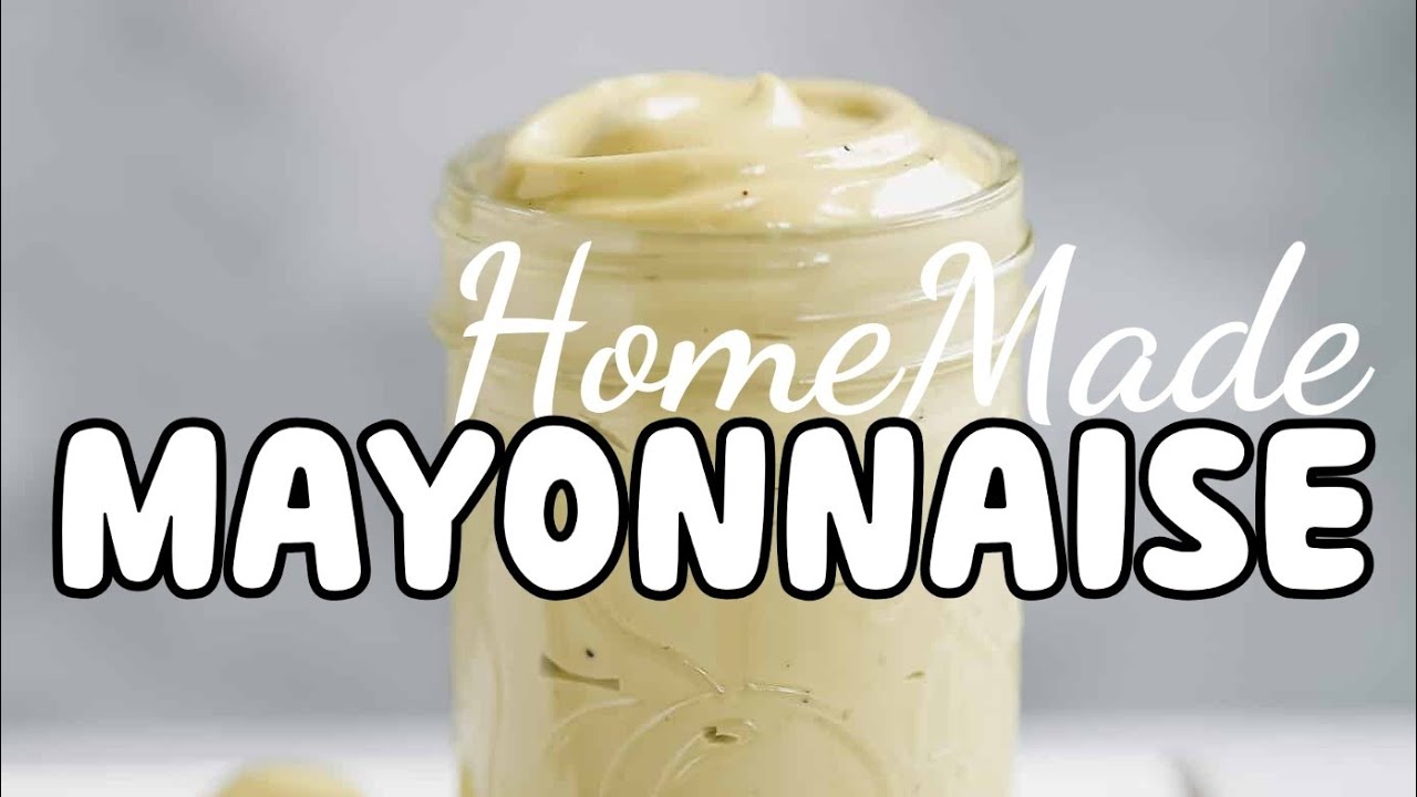 HOMEMADE MAYONNAISE?! No eggs! 🥚 YouTube