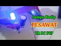 TUTORIAL RANGKAIAN LAMPU BLITZ PESAWAT TR BC547 LED 3 Volt #blitz #lampukelapkelip #pesawat