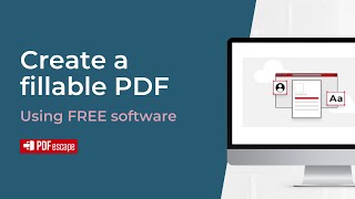 Create fillable PDF documents for free with PDF Escape (2023 Update) screenshot 4