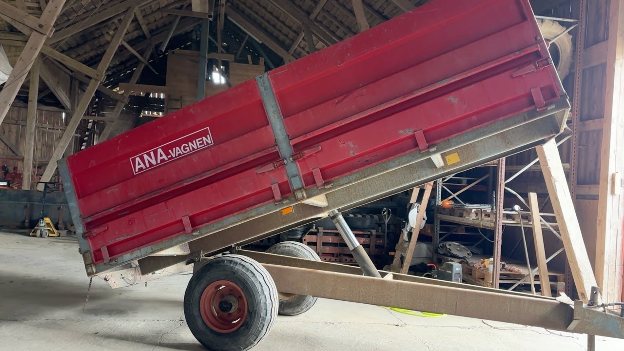 Köp Spannmålssläp Ana Vagnen Weckmann tippfunktion 6.5t på Klaravik