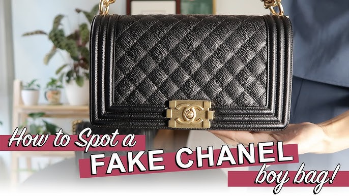 HOW TO SPOT A FAKE CHANEL HANDBAG! Chanel Real vs. Fake Comparison