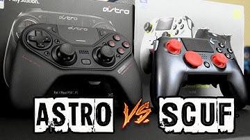 Astro C40 TR vs Scuf Vantage | Does PS4 have a TRUE ELITE Controller?