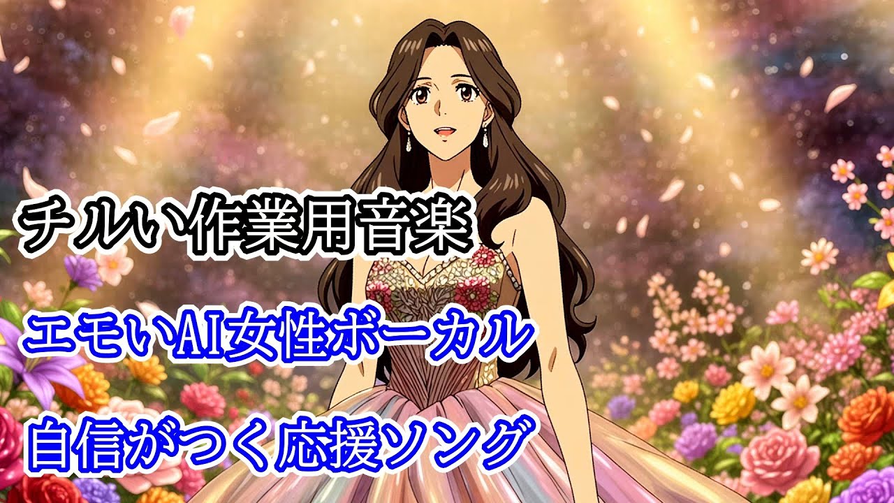 【MusicLive】女性ボーカルが届けるチルでメロウな応援バラード｜心を癒し、背中を押してくれるエモい歌声｜がんばるあなたへ贈るやさしい音楽