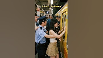 SUBWAY | Metro Rush Hour Tension – Caught in the Crowd! #subway #rushhour #seoul