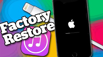 How To Factory Restore iOS Devices iPhone iPad iPod *Fully Restore*
