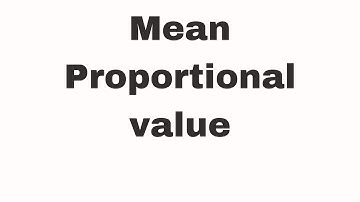 Mean Proportional Value between two Numbers. || Best Method to find mean proportional value. ||