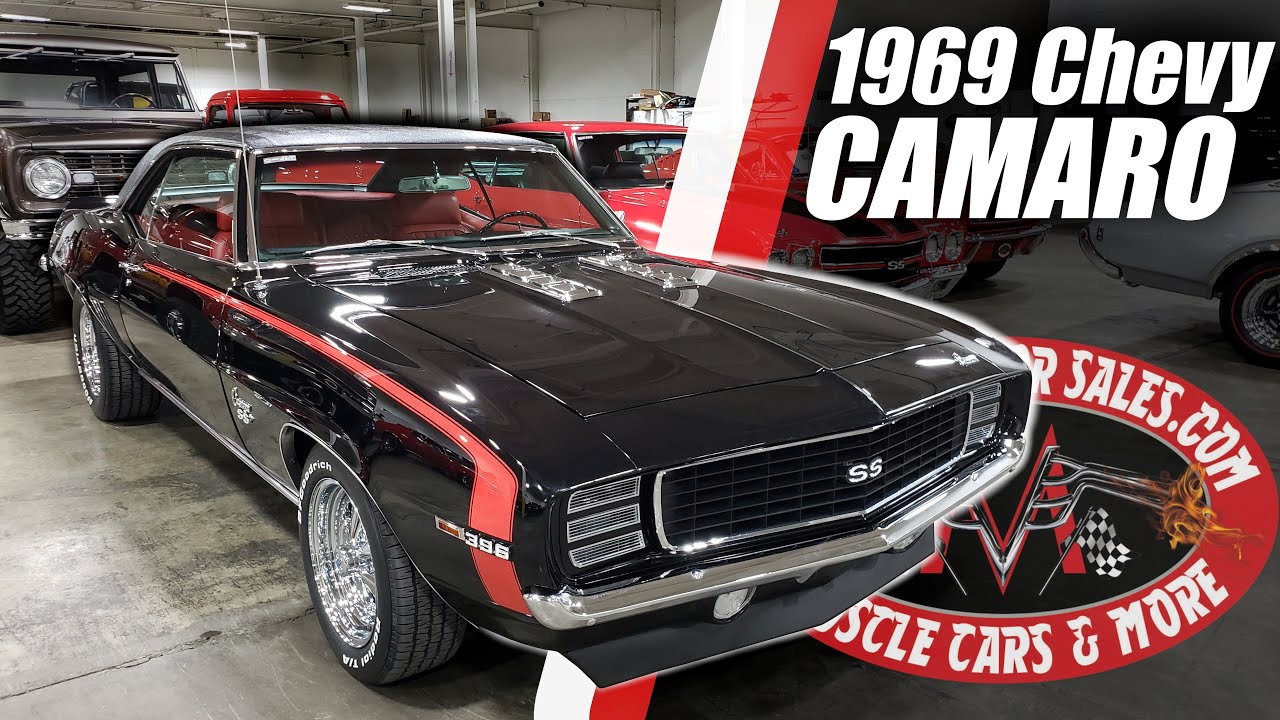 1969 Chevrolet Camaro For Sale Vanguard Motor Sales #2615 - Youtube