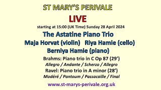 St Mary&#39;s Perivale LIVE :  The Astatine Piano Trio