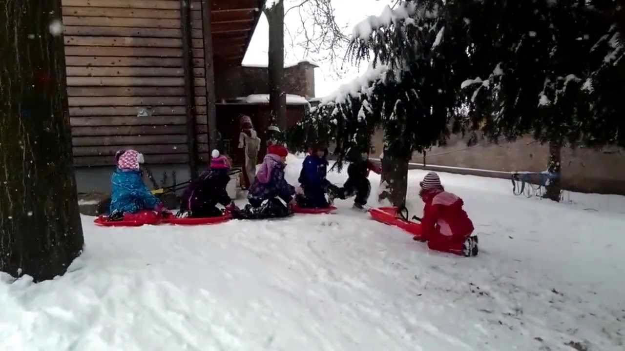Kindergarten Piccolo Leibnitz Schneespaß 5 YouTube