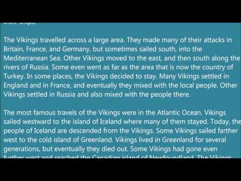 Learn English Via Listening Level 3   Lesson 6   The Viking