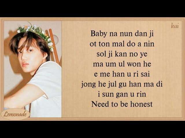 KAI - To Be Honest (Easy Lyrics) class=