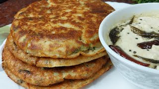 Rice & Potato Pancake || Quick Breakfast Recipe || Veggies Pancake ||