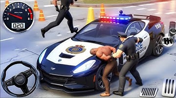 Police Car Chase Simulator 3D Game - Real Cop Cars Driving Simulator 2025 - Android GamePlay