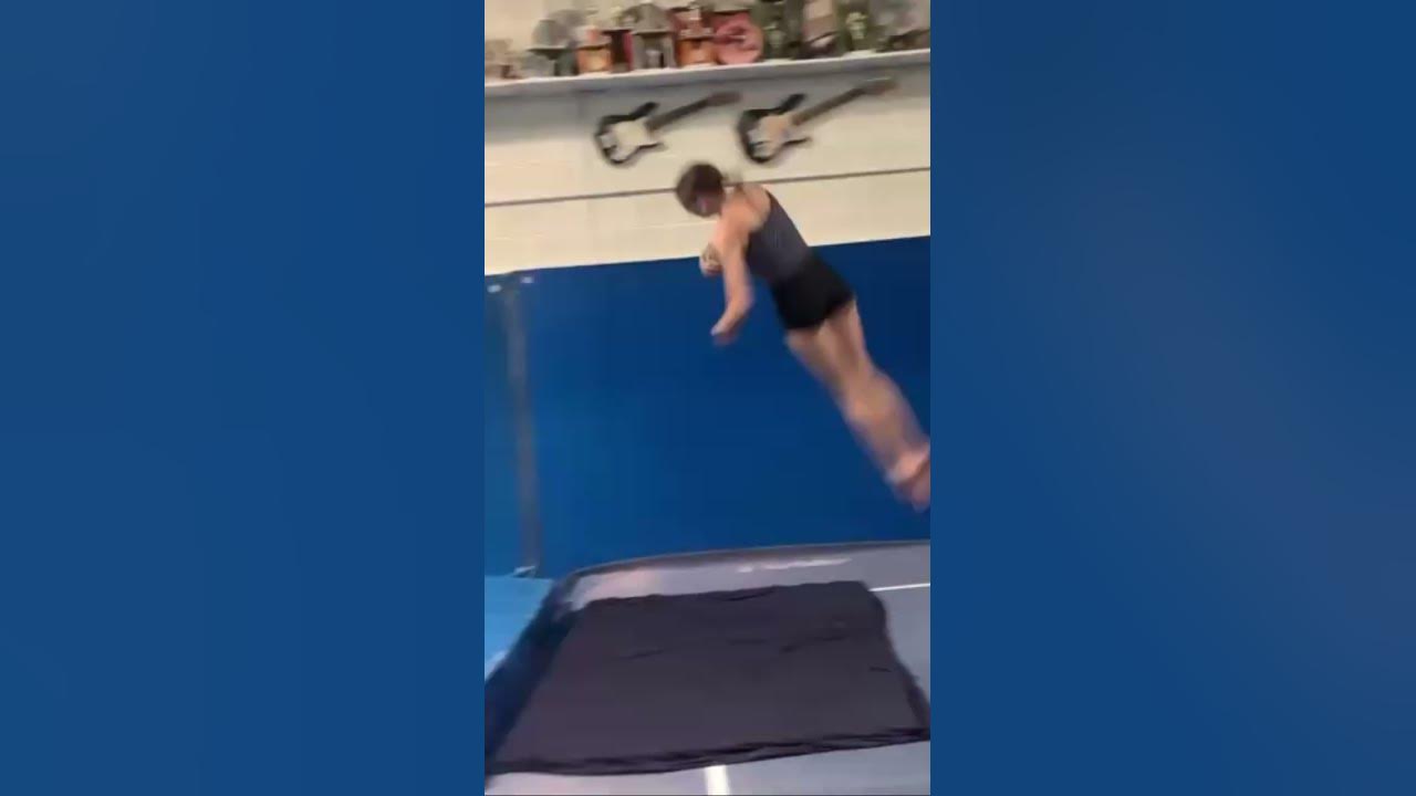 Jessica Schaffer 2025 back triples full desert lights gymnastics