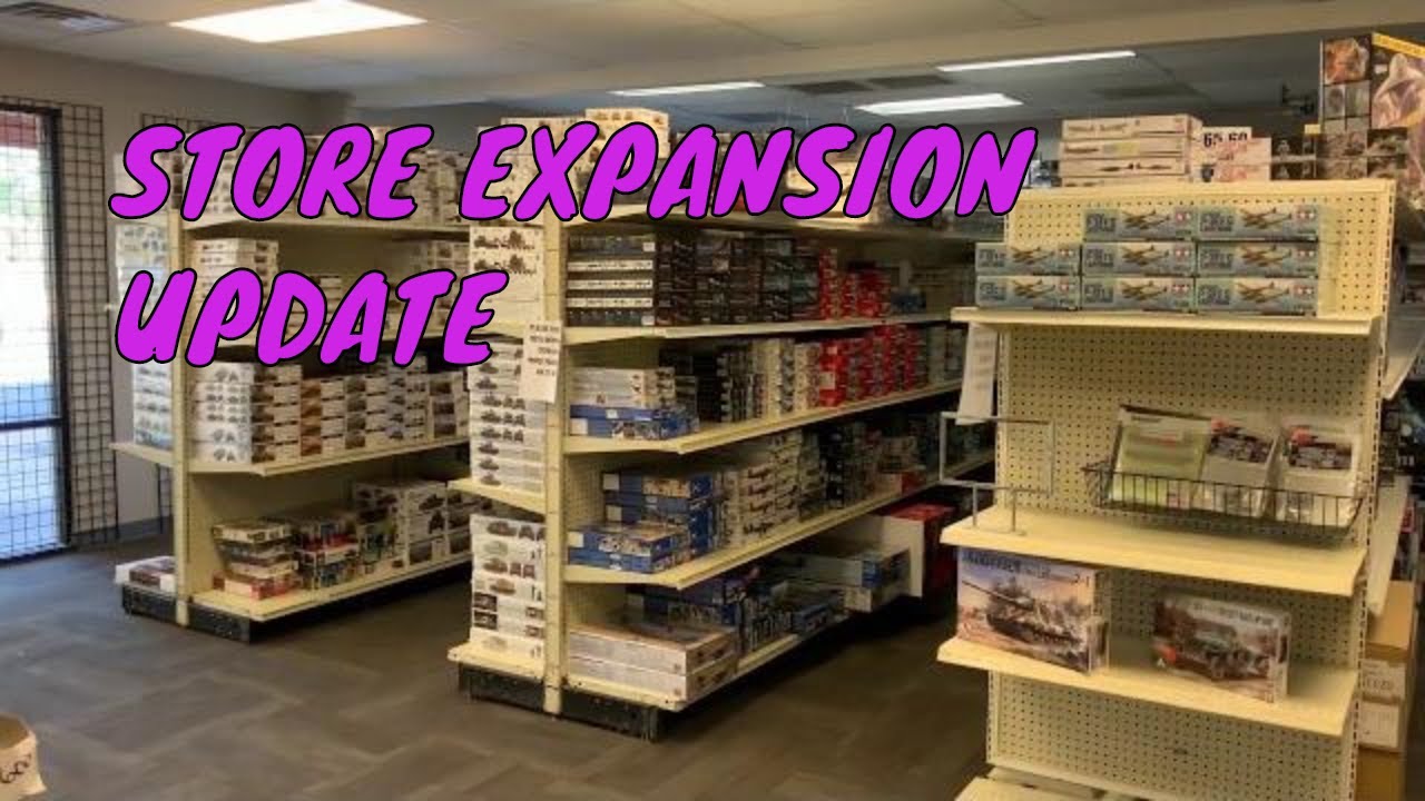 Andys Hobby Headquarters NEW STORE UPDATE YouTube