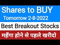 BEST BREAKOUT STOCK TO BUY NOW•BEST STOCK TO BUY NOW•SHARE MARKET NEWS•STOCK MARKET NEWS