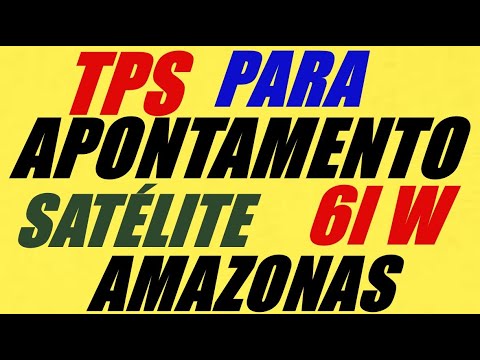 TPS PARA APONTAMENTO SATÉLITE AMAZONAS 61W