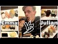 КТО СЪЕСТ БОЛЬШЕ СУШИ? НЕМЕЦКИЙ ПАРЕНЬ vs РУССКАЯ ДЕВУШКА | all you can eat суши в Германии