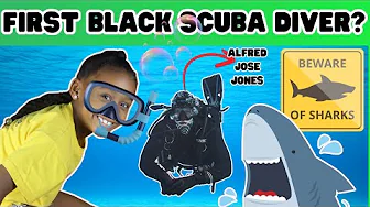 The First Black Scuba Diver?! 🤿 | Albert Jose Jones | Kids Black History
