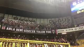Beşiktaş deplasman tribünü: \