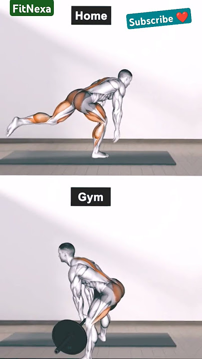 3d animation workout leg 🔥🔥 home vs Gym #shorts #fitness #army #legworkout