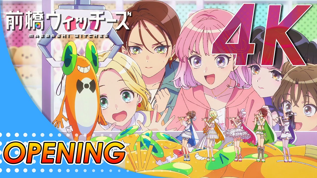 Maebashi Witches Opening | Creditless | 4K 60FPS | - YouTube