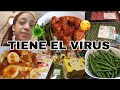 ESTOY MUY PREOCUPADA😟+ TODO ESTÁ MAL+TIENE EL VIRUS+ RECETA DE SALCHICHAS EN SALSA/ MUCHAS COMPRAS