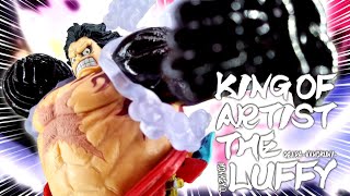 小さくても迫力抜群！【ワンピース】KING OF ARTIST THE モンキー ・D・ルフィ ギア４-ワノ国-を開封レビュー！