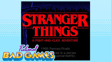 Stranger Things: Point-and-Click Adventure (Atari ST) - Fictional Bad Games