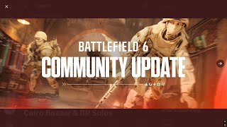 Big changes are coming to Battlefield 6, Grand bazaar, Solos BR and more