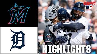 Miami Marlins vs. Detroit Tigers | Full Game Highlights | ESPN MLB