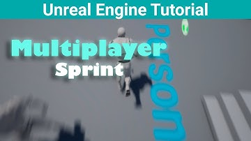 [UE4] How To replicate sprint