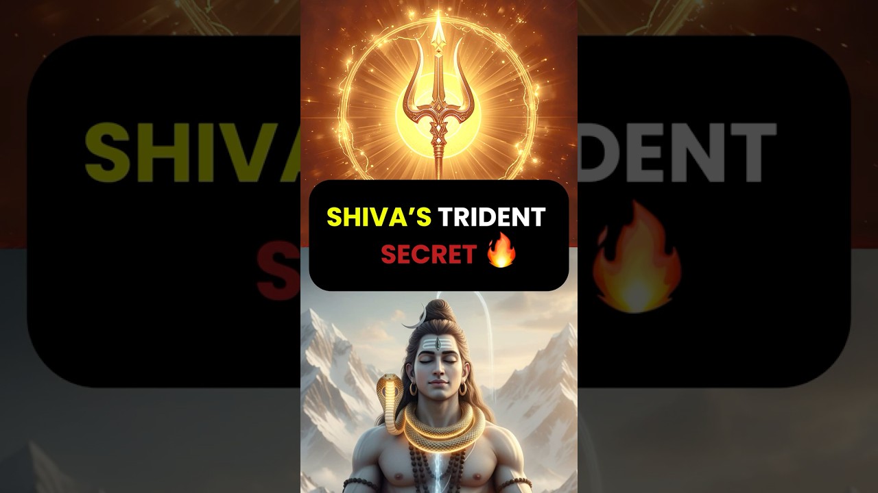 Тайная сила трезубца Шивы!
