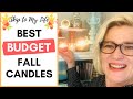 Fall Candle Haul / Small Space Candles / Budget Fall 2020 Candles