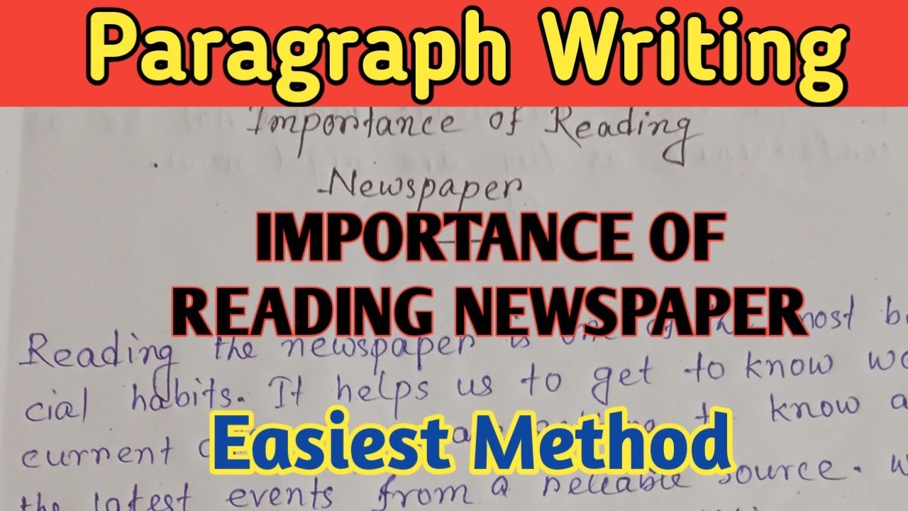 essay importance of reading newspaper