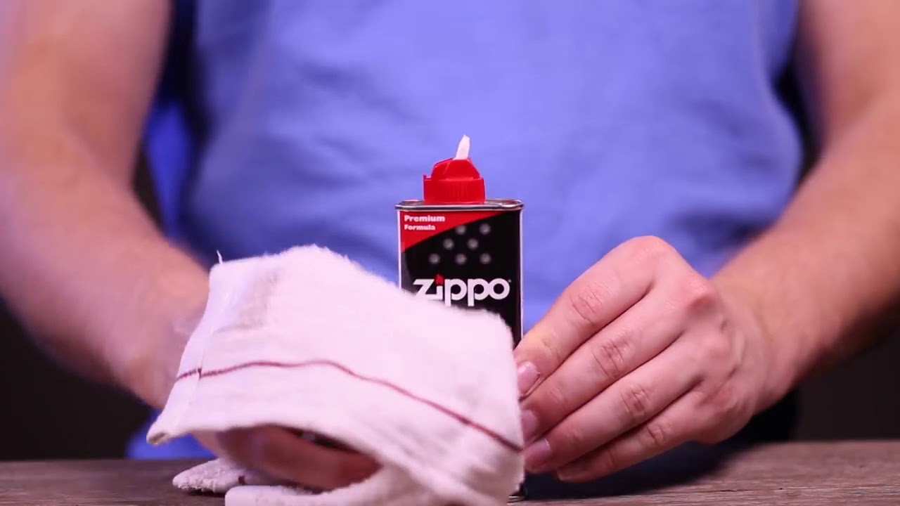 Zippo Instructional Filling or Refilling the Lighter YouTube